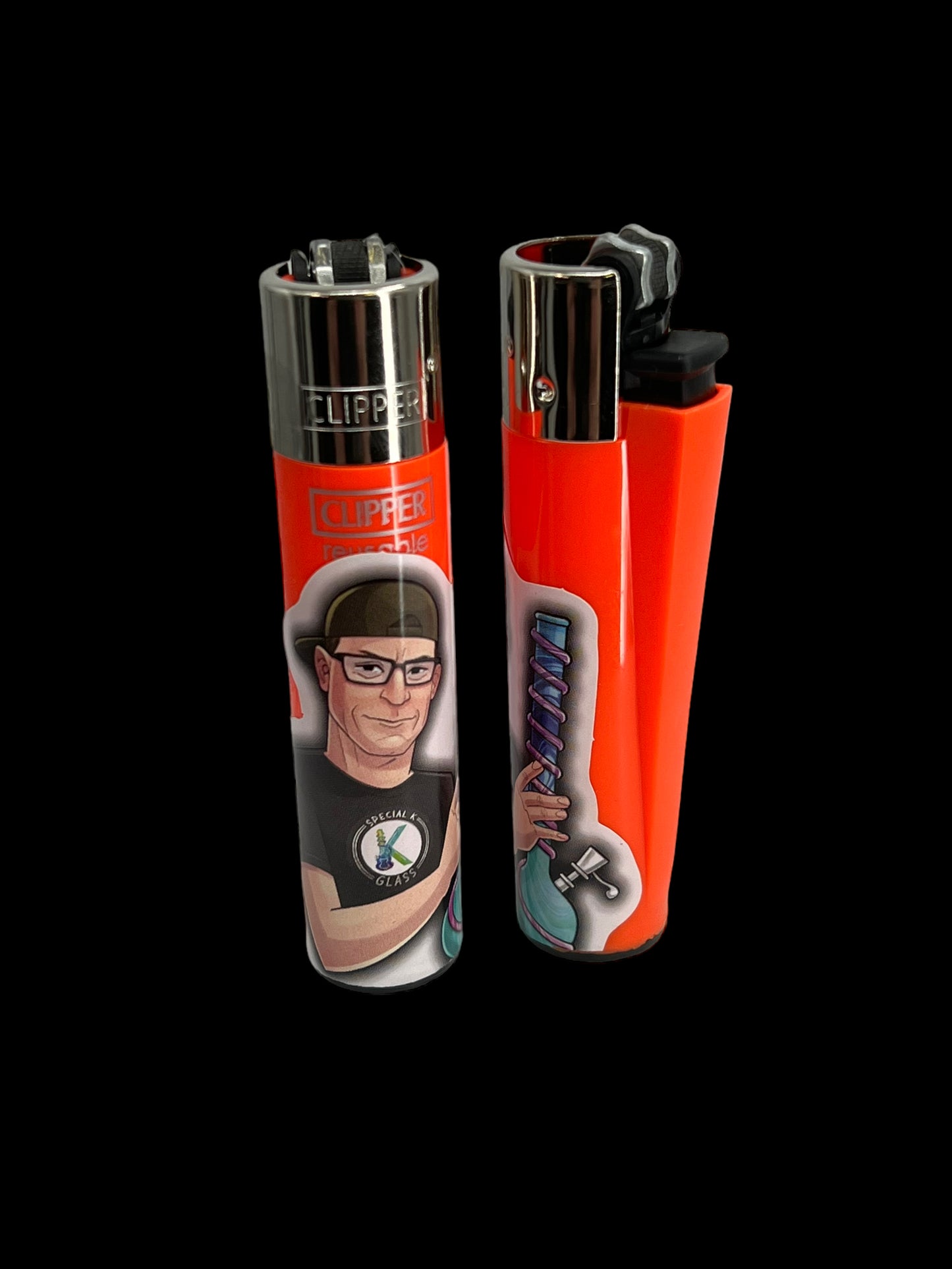 Special K Clipper Lighter - Orange