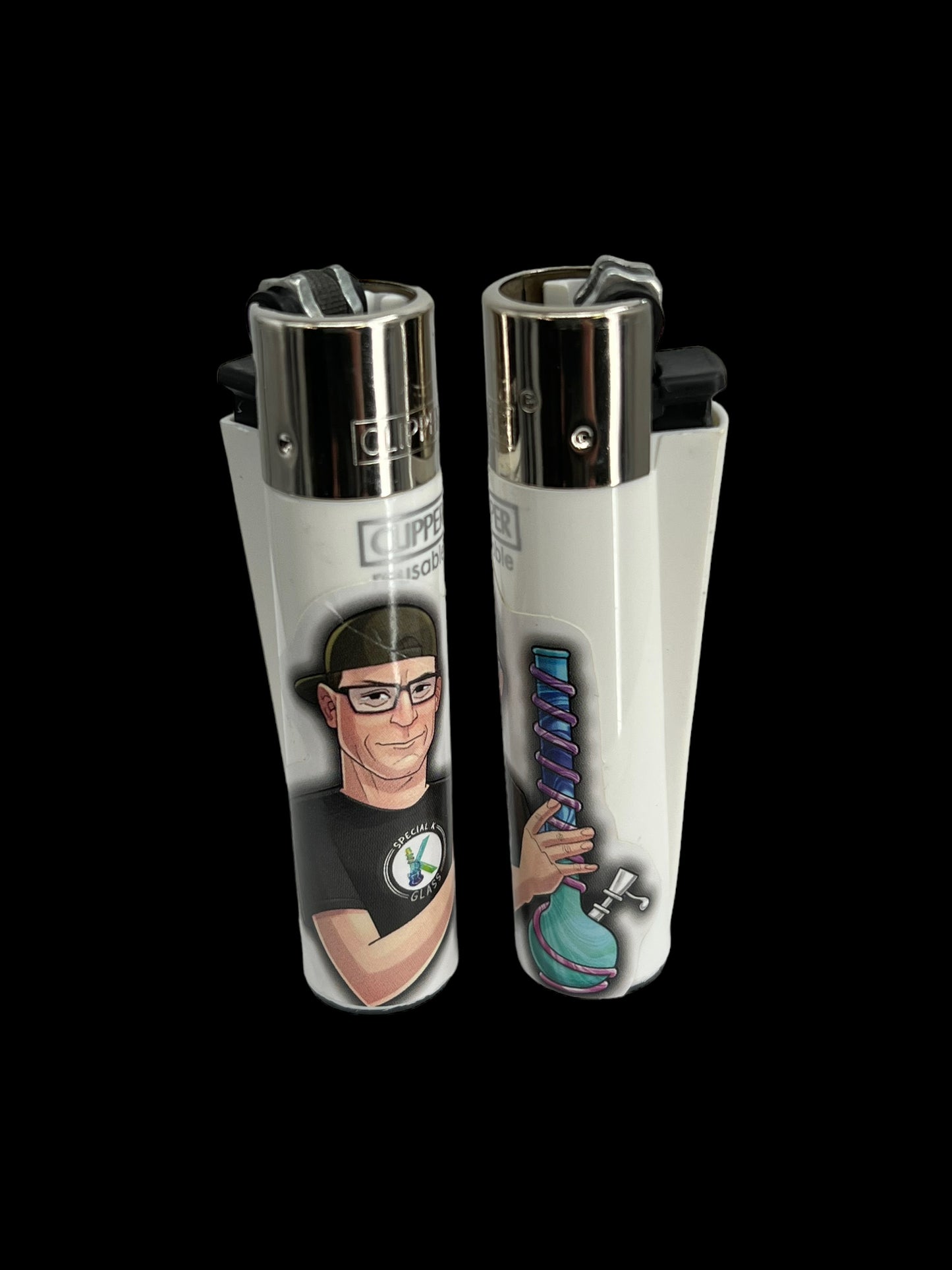 Special K Clipper Lighter - White