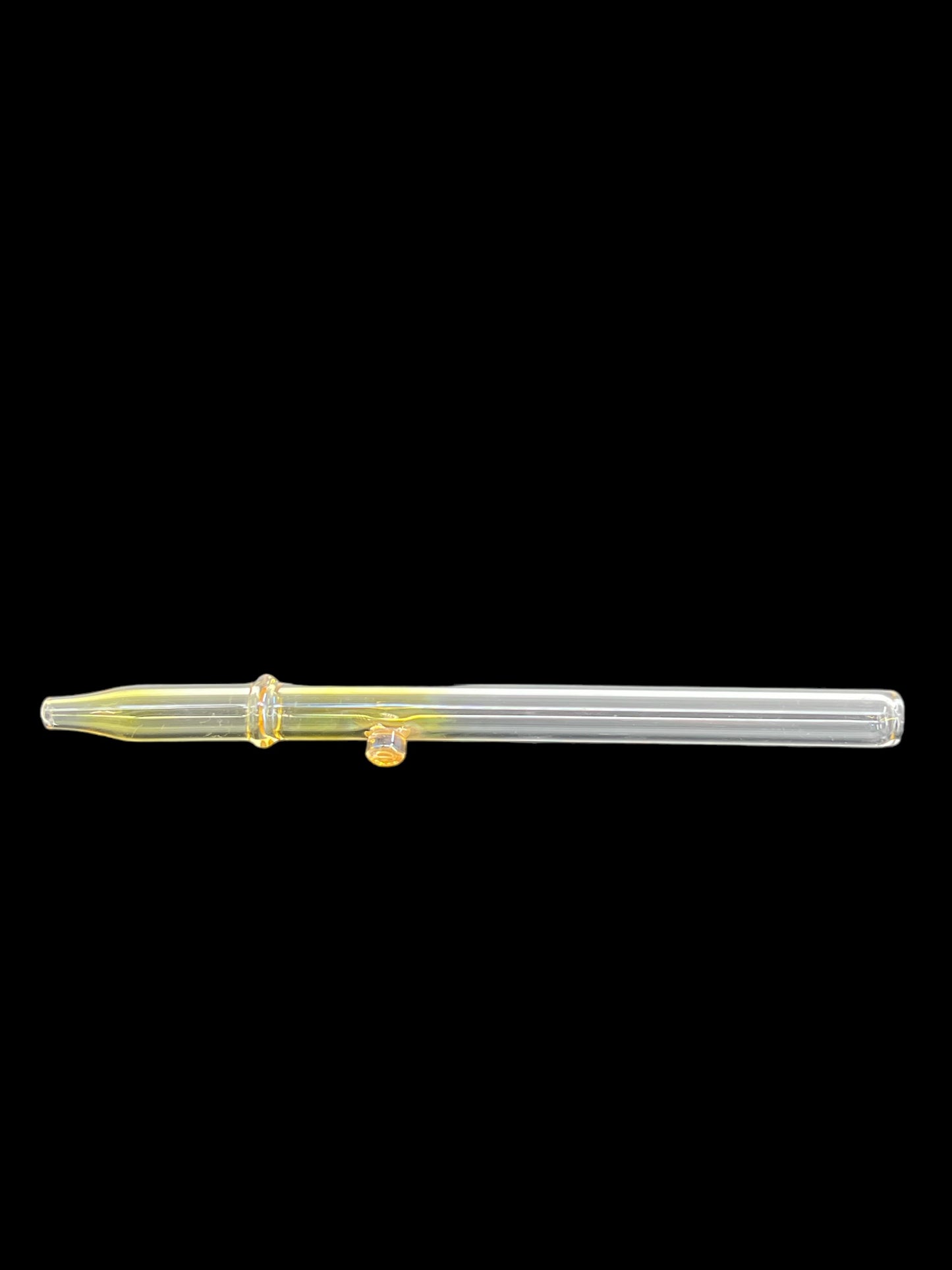 7" Glass Straw - Yellow
