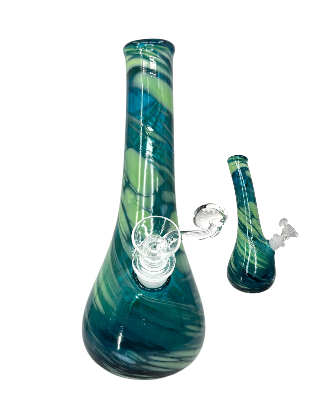 Shop Forever Bong #4 – Limited Edition Green & Blue