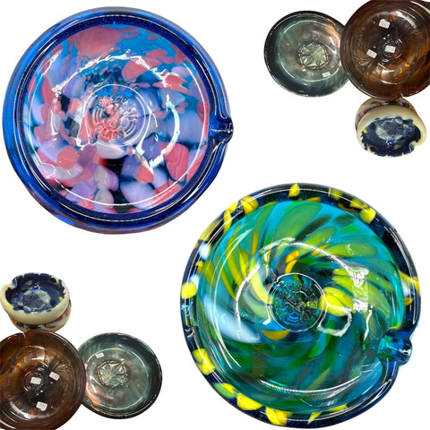 Assorted Glass Trays