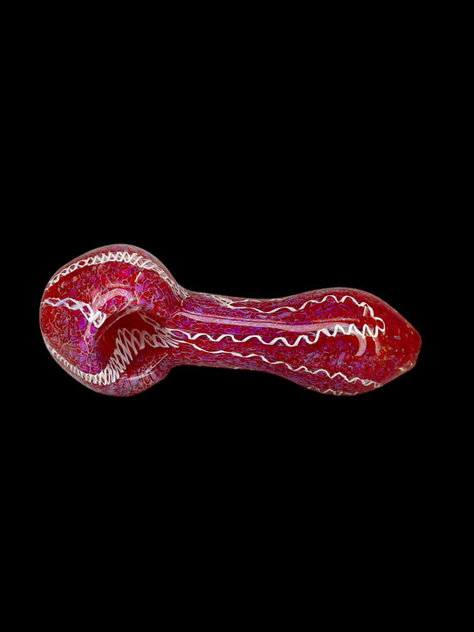 Fumed 5" Hand Pipe - Red
